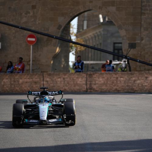 Russell win Azerbaijan GP 2026 Baku
