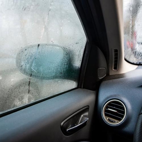 Car windows fog